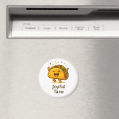 Cute Taco Fridge Magnet | Funny Foodie Gift (In Situ (Lave-vaisselle))