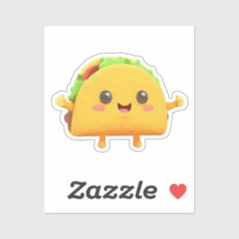 Cute Taco Sticker