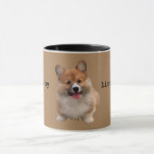 Cute Tan Welsh Corgi Mok (Midden)