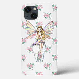 Cute Tandfee en Bloemen Meisjesachtige iPhone 5 Ho 13 Hoesje