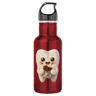 Cute Tandheelkundige Chocolade Eet Kawaii Waterfle Waterfles