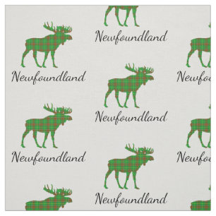 Cute Tartan orignal Terre-Neuve tissu