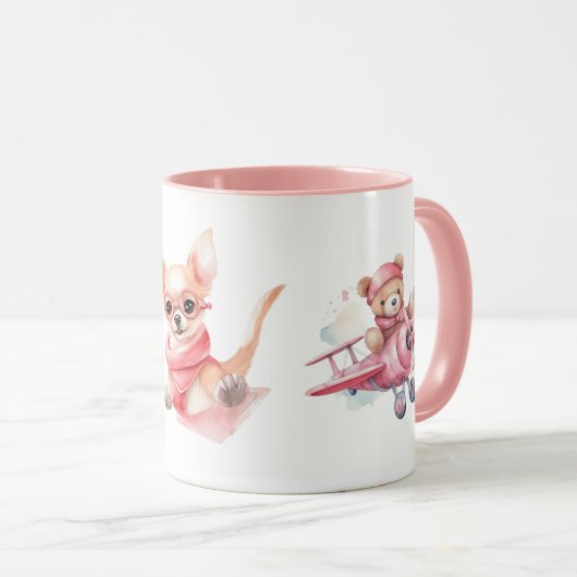 Cute tasse de café (Devant droit)
