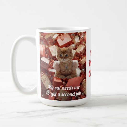 Cute Tasse de chat (Gauche)