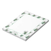 Cute Teacher Appreciation Beetle Notitieblok (Gedraaid)