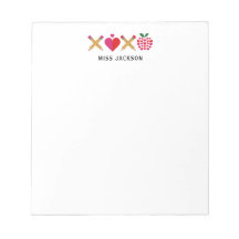 Cute Teacher Appreciation XOXO Kleurrijk