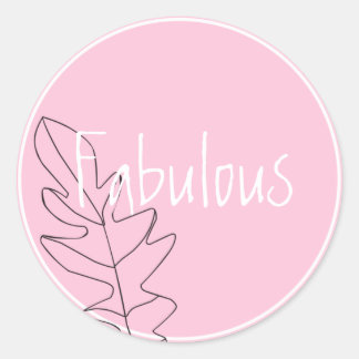 Cute Teacher Reward Motivatie voor student 3 cm Ronde Sticker