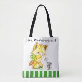 Cute Teacher Tas - Zie Terug - (Voorkant)