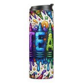 Cute Teacher Thermosbeker (Gedraaid links)