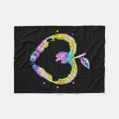 Cute Teacher's Aide Shirt Appreciation Day Gift He Fleece Deken (Voorkant (Horizontaal))