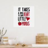 Cute Teacher's words school decor poster (Keuken)