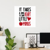 Cute Teacher's words school decor poster (Thuiskantoor)