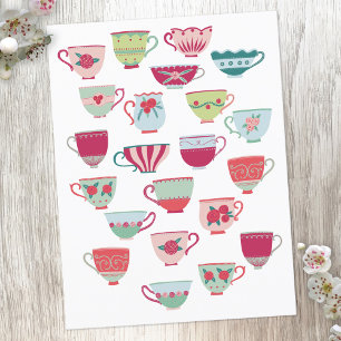 Cute Teacup Briefkaart