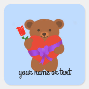 Cute Teddy Bear #1-2 Sticker