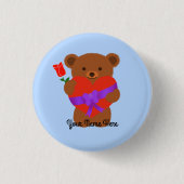 Cute Teddy Bear #1 Button (Voorkant)