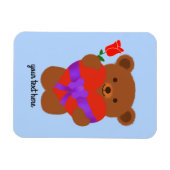 Cute Teddy Bear #1 Magnet Magneet (Horizontaal)