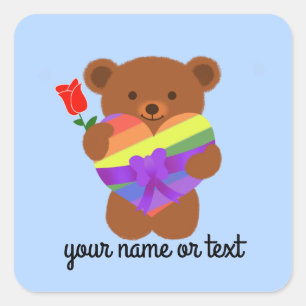 Cute Teddy Bear #2-2 Sticker