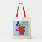 Cute Teddy Bear #3 Canvas tas (Voorkant)