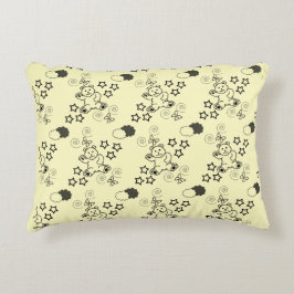 Cute Teddy Bear Baby's Room Accent Pillow Accent Kussen