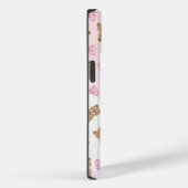 Cute Teddy bear & Bow iPhone 14 Case 🧸 (Achterkant / Rechts)