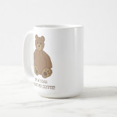 Cute Teddy Bear Café Mug (Devant gauche)