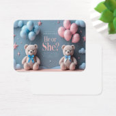 Cute Teddy Bear Genre Reveillez Invitation (Bureau)