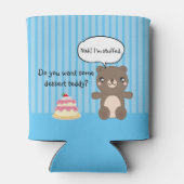 Cute Teddy Bear Kinder Funny Joke Blikjeskoeler (Achterkant)