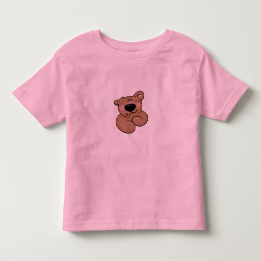 Cute Teddy Bear Kinder Shirts (Voorkant)