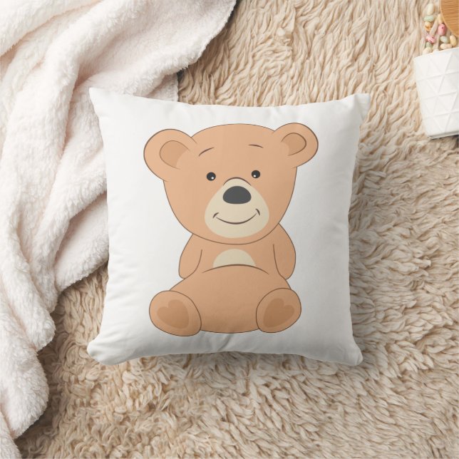Cute Teddy Bear Kussen (Deken)