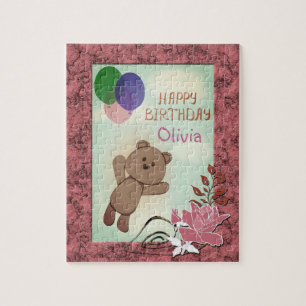 Cute, Teddy Bear Legpuzzel