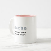 Cute Teddy Bear Mug cadeau personnalisé pour infir (Devant gauche)