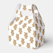 Cute Teddy Bear Pattern Bedankdoosjes (Voorkant Zijde)