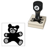 Cute Teddy Bear Rubberstempel (Gestempeld)