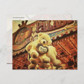 Cute Teddy Bears bij Carnival Briefkaart (Voorkant / Achterkant)