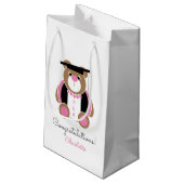 Cute teddy phd klein cadeauzakje (Achterkant Gekanteld)