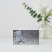 CUTE TEDDY VISITEKAARTJE (Staand voorkant)