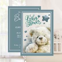 Cute Teddybeer Baby Shower