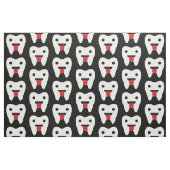 Cute Teeth Hearts Pattern Stof (Fat Quarter)