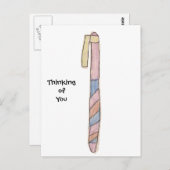 Cute Tekenpen Briefkaart (Voorkant / Achterkant)