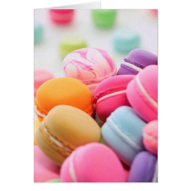 Cute tendance Pastel Colorful French Macaron Cooki (Devant)