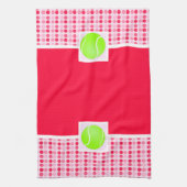 Cute Tennis Ball Theedoek (Verticaal)