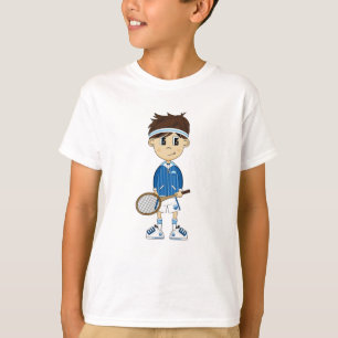 Cute Tennis Boy T-shirt