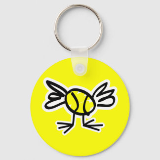 Cute tennis chick sleutelhanger gift