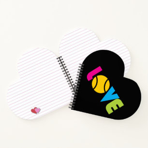 Cute Tennis LOVE - Notitieboek
