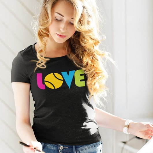 Cute Tennis LOVE - T-shirt
