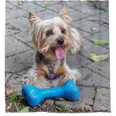 Cute Terrier Douchegordijn (Voorkant)