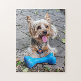 Cute Terrier Jigzaag Puzzle Legpuzzel