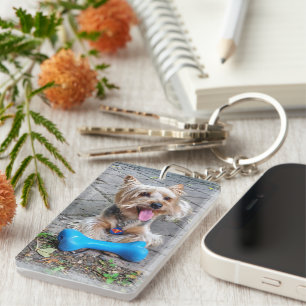 Cute Terrier Sleutelhanger