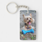 Cute Terrier Sleutelhanger (Voorkant)
