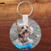 Cute Terrier Sleutelhanger (Voorkant)
